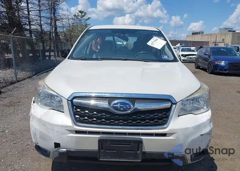 2015 Subaru Forester 2.5I from USA, damaged, VIN JF2SJAAC1FH586739